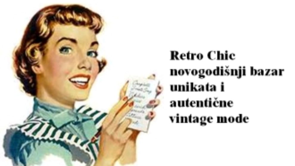 Konkurs za Retro Chic novogodišnji bazar unikata i autentične vintage mode