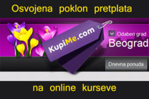 Osvojena poklon pretplata na online kurseve