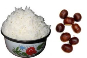 Pirinač sa kestenom