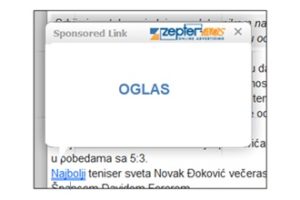 ZepterADS uveo in-text oglase