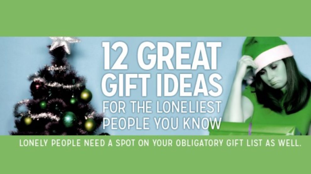 12 ideja za poklone za usamljene