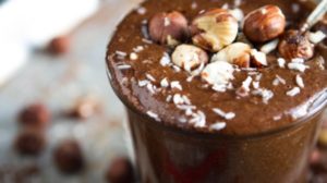 Domaći Mocha Nutella napitak