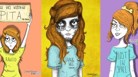 Zombijana nacrtala Twitter