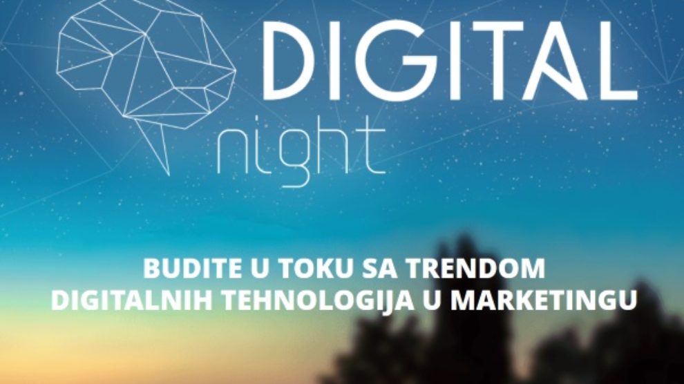Šta nam to sprema Digital Night?