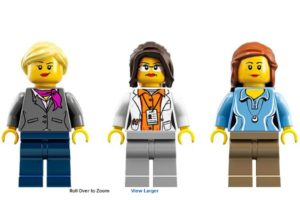 Lego figurice žena naučnica!