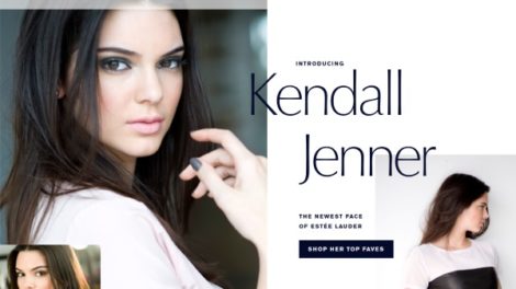 Novo lice Estée Lauder je Kendall Jenner!