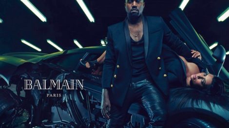Kim i Kanye u Balmain kampanji!