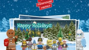 Lego praznična čestitka