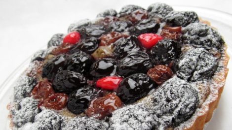 Zdravi voćni tart zalogaji