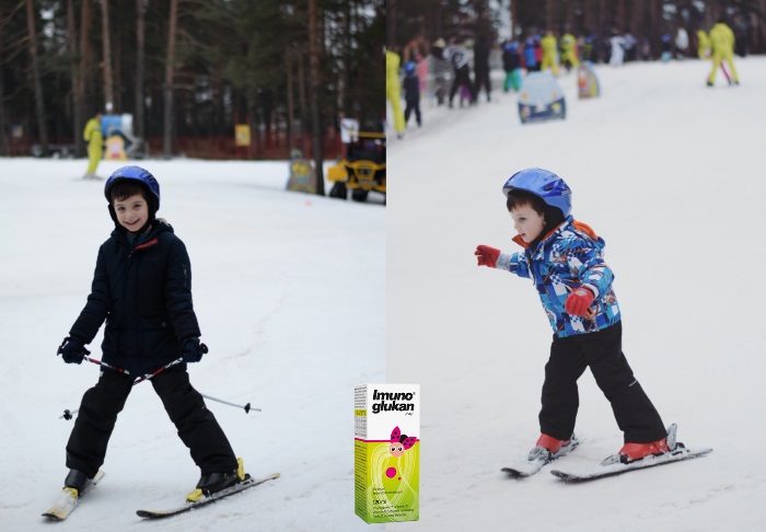 dečaci na skijanju
